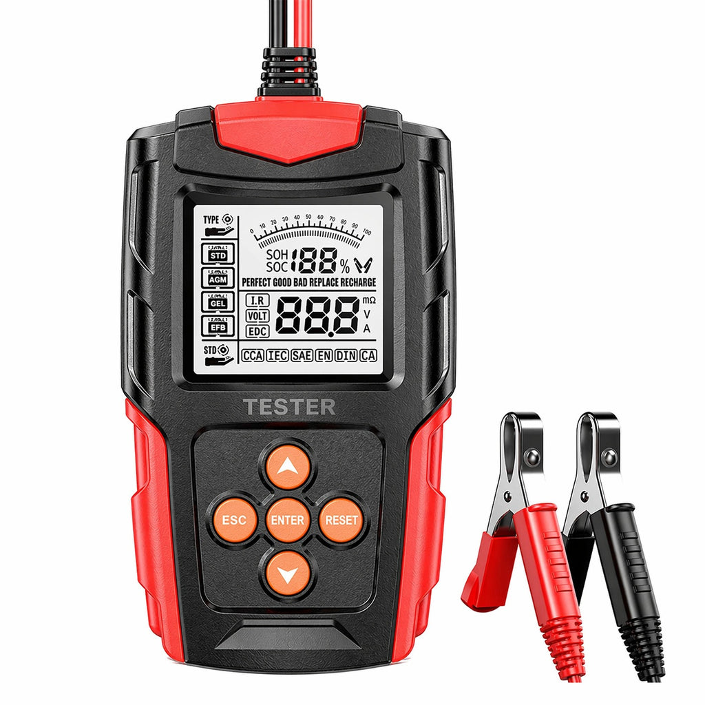 Battery Tester 12V/24V LCD for Lead-Acid Batteries-1