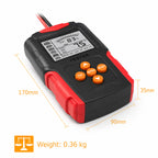 Battery Tester 12V/24V LCD for Lead-Acid Batteries-6