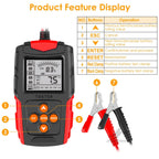 Battery Tester 12V/24V LCD for Lead-Acid Batteries-7