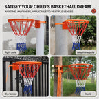 Basketball Hoop 45cm Orange-7
