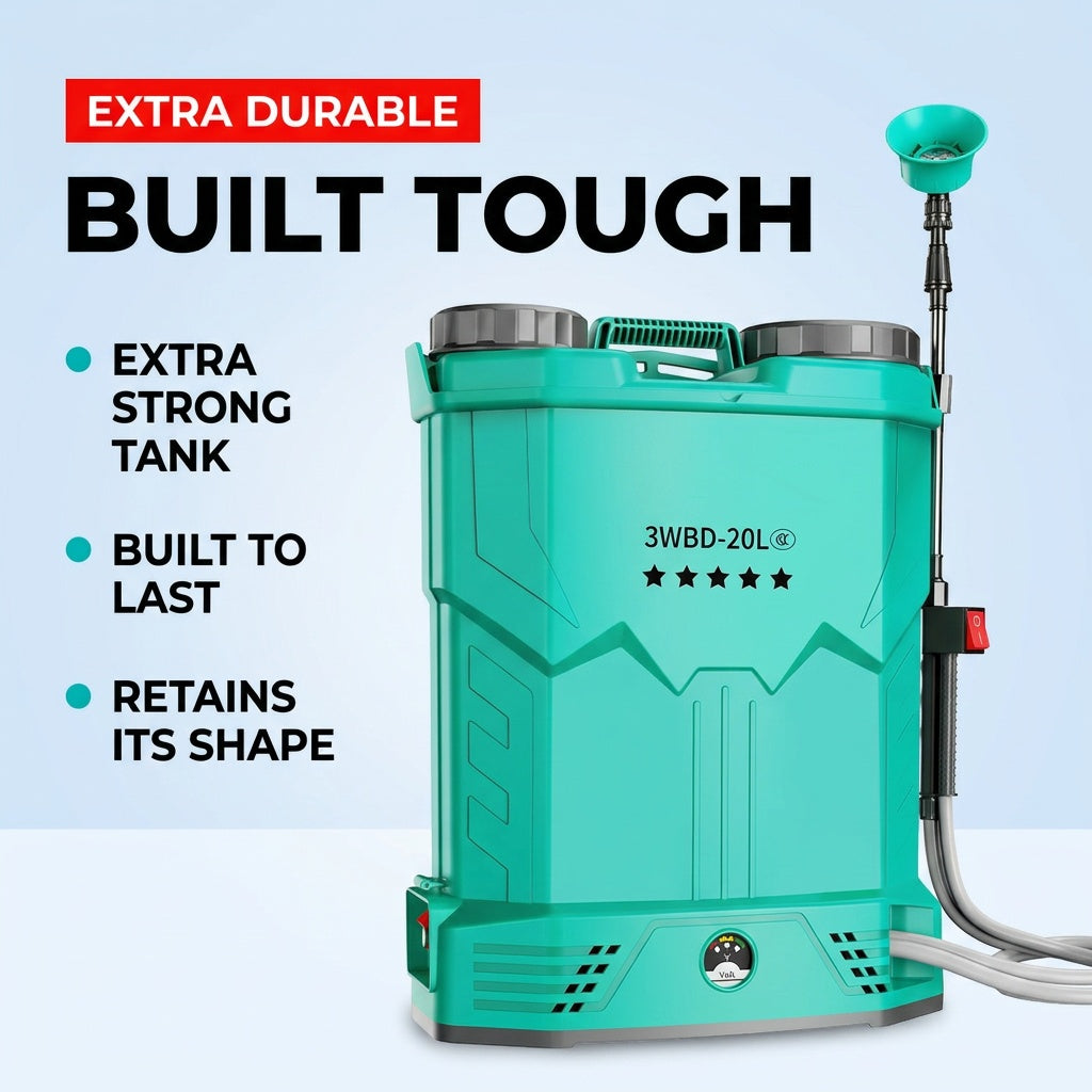 Battery Backpack Sprayer 20L Green-3