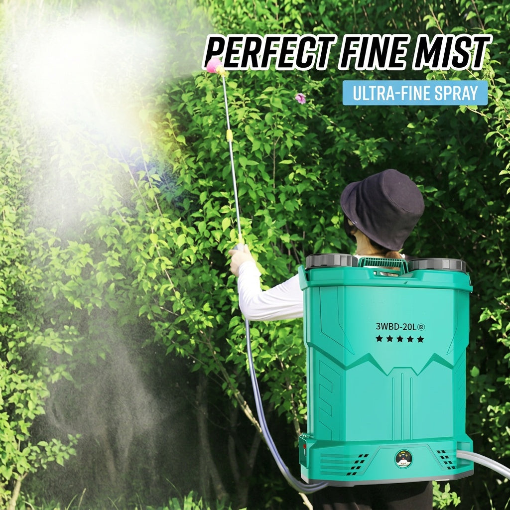 Battery Backpack Sprayer 20L Green-4