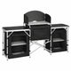 Camping Kitchen Foldable Black