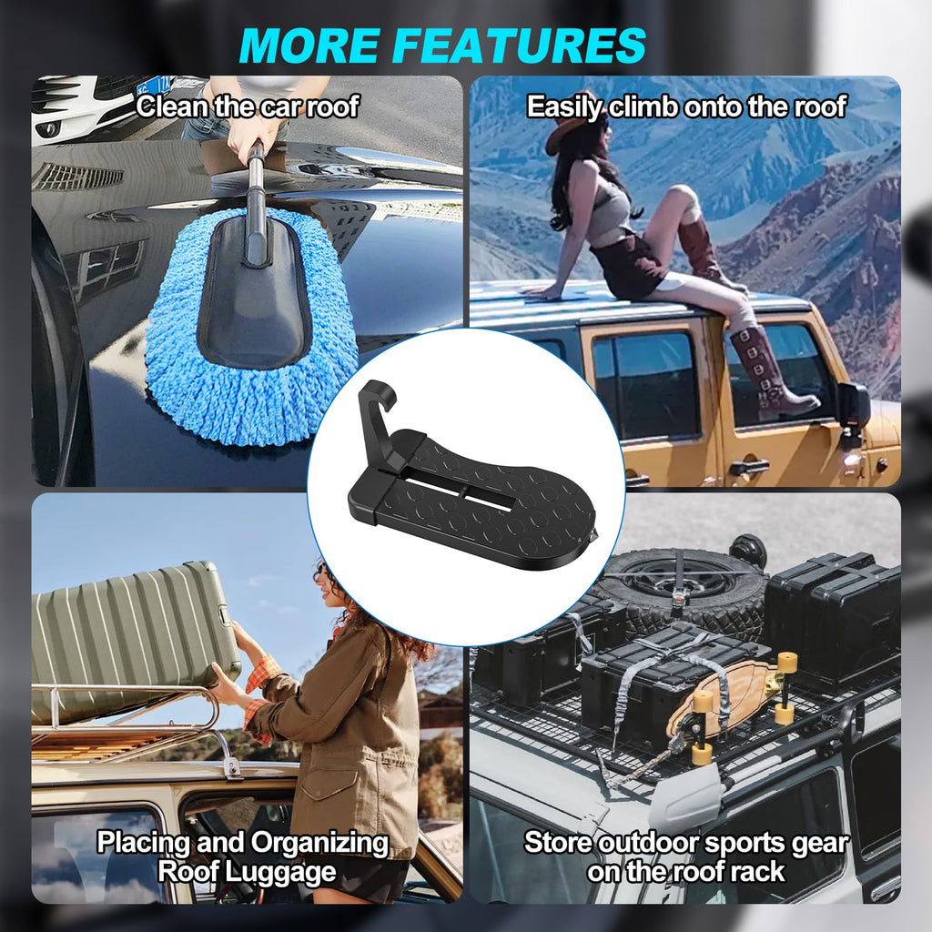 Car Door Step Black for Most Vehicle Door Latches-6