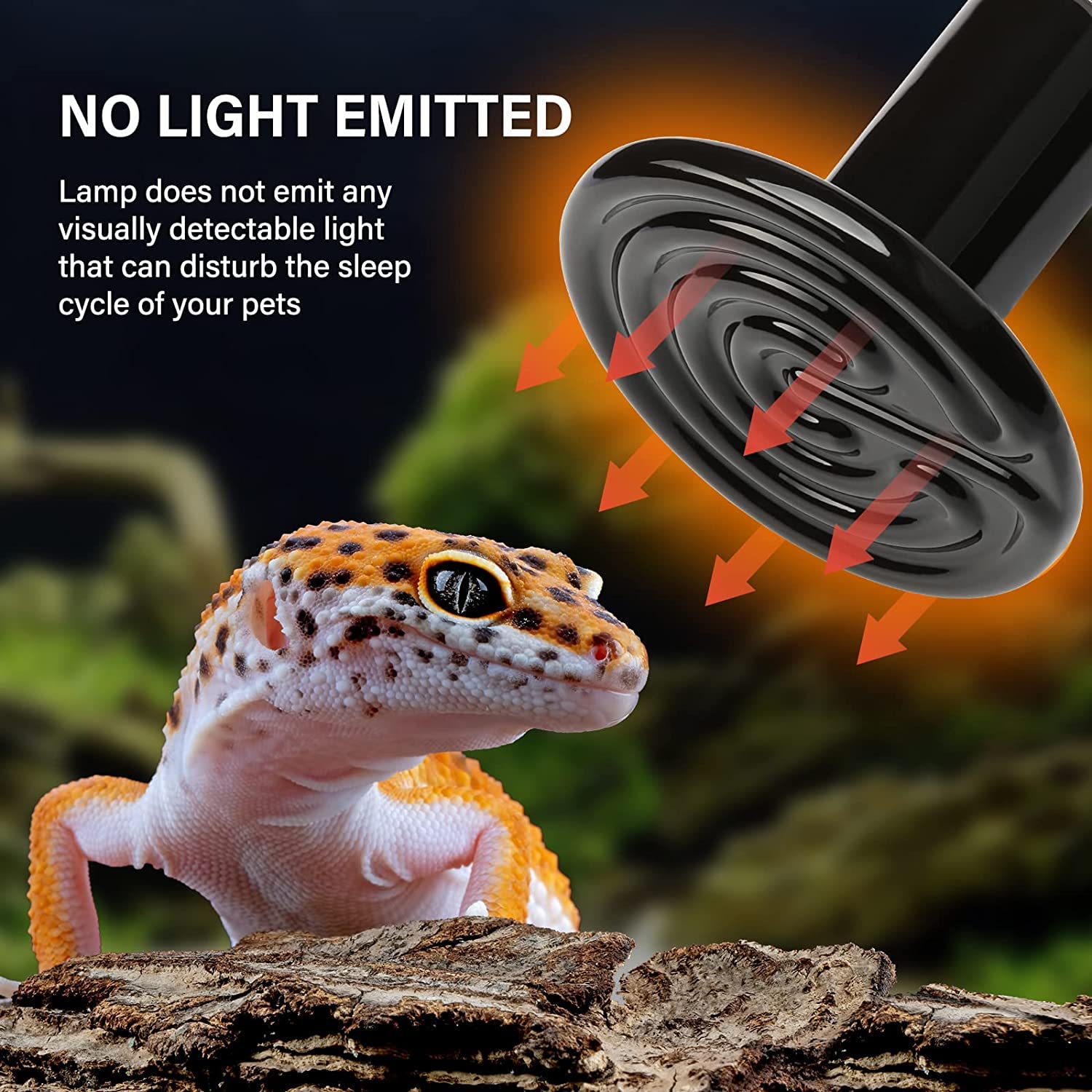 Ceramic Heat Emitter 100W Black-4