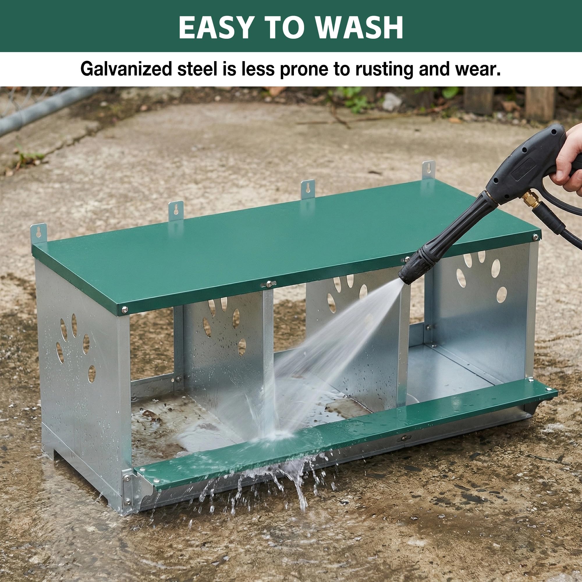 Chicken Nesting Box 3 Compartment-5