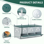 Chicken Nesting Box 3 Compartment-6
