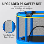 Children's Trampoline 1.4m 300kg Blue-8