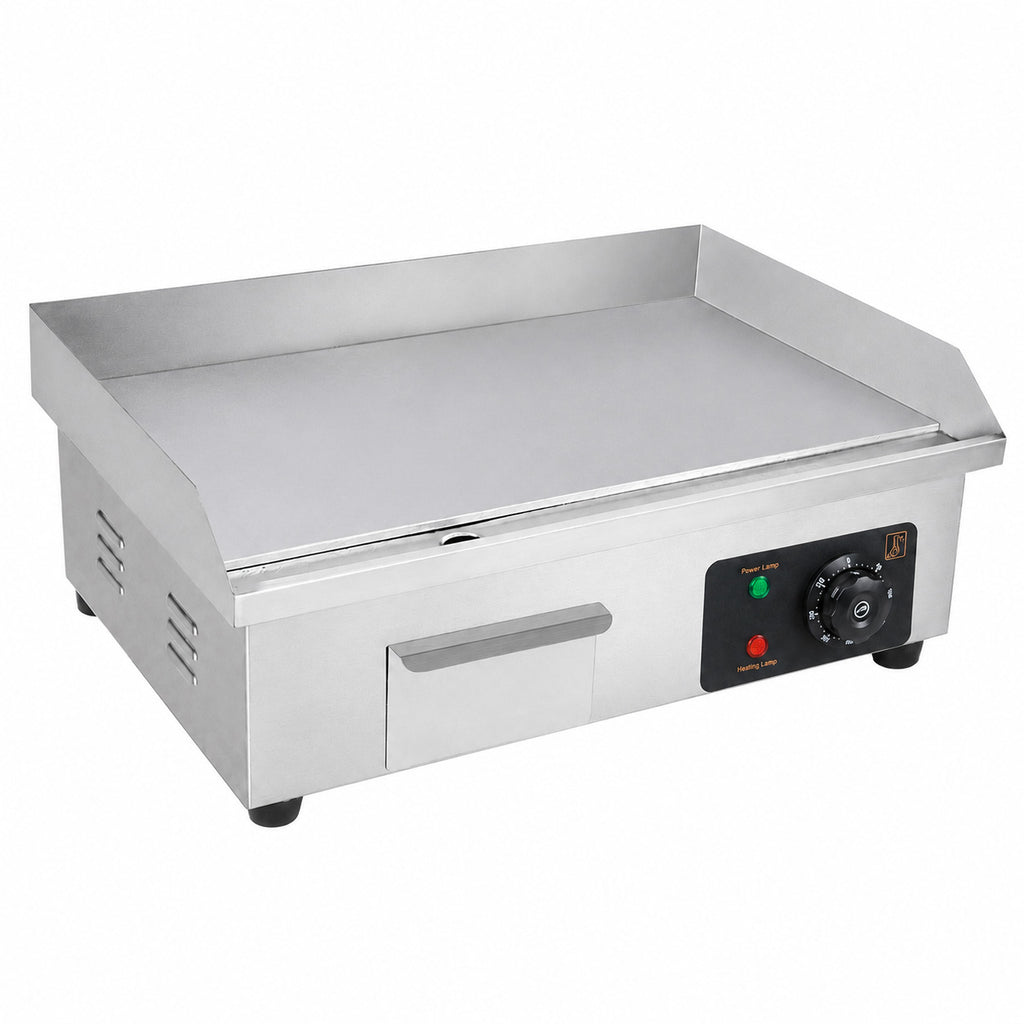 Commercial Electric Griddle 3000W 550 × 400 mm-1