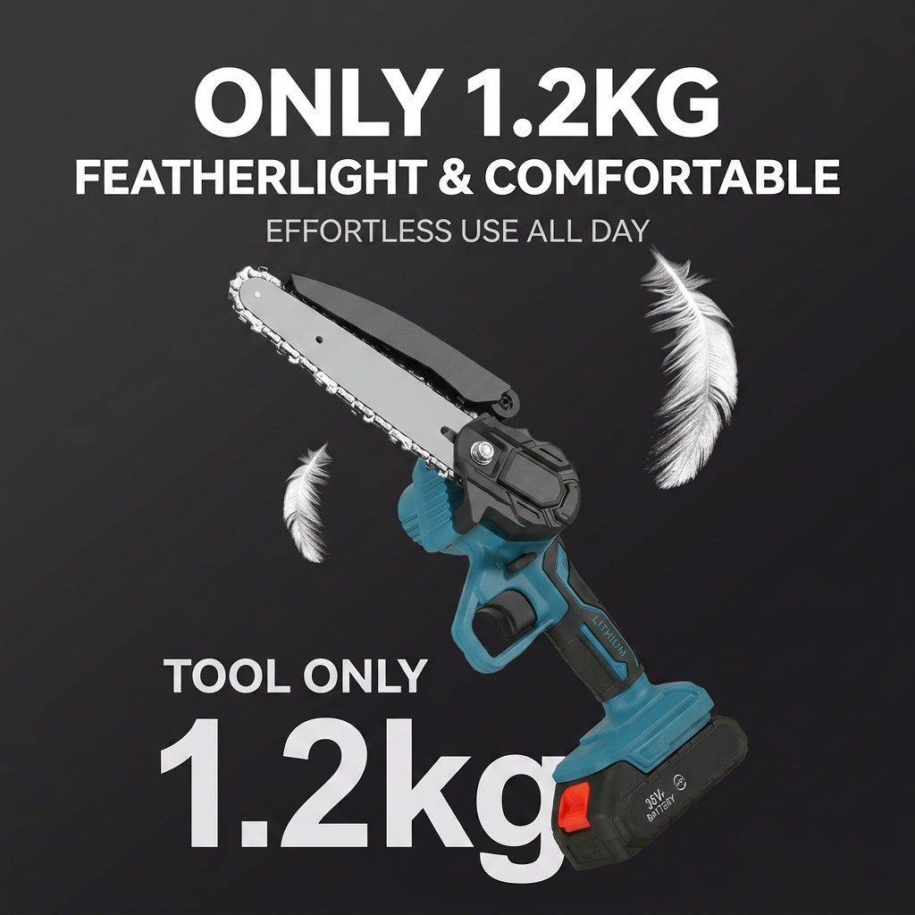 Cordless Pole Chainsaw 6 Inch 1.1–2m Telescopic-5