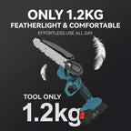 Cordless Pole Chainsaw 6 Inch 1.1–2m Telescopic-5
