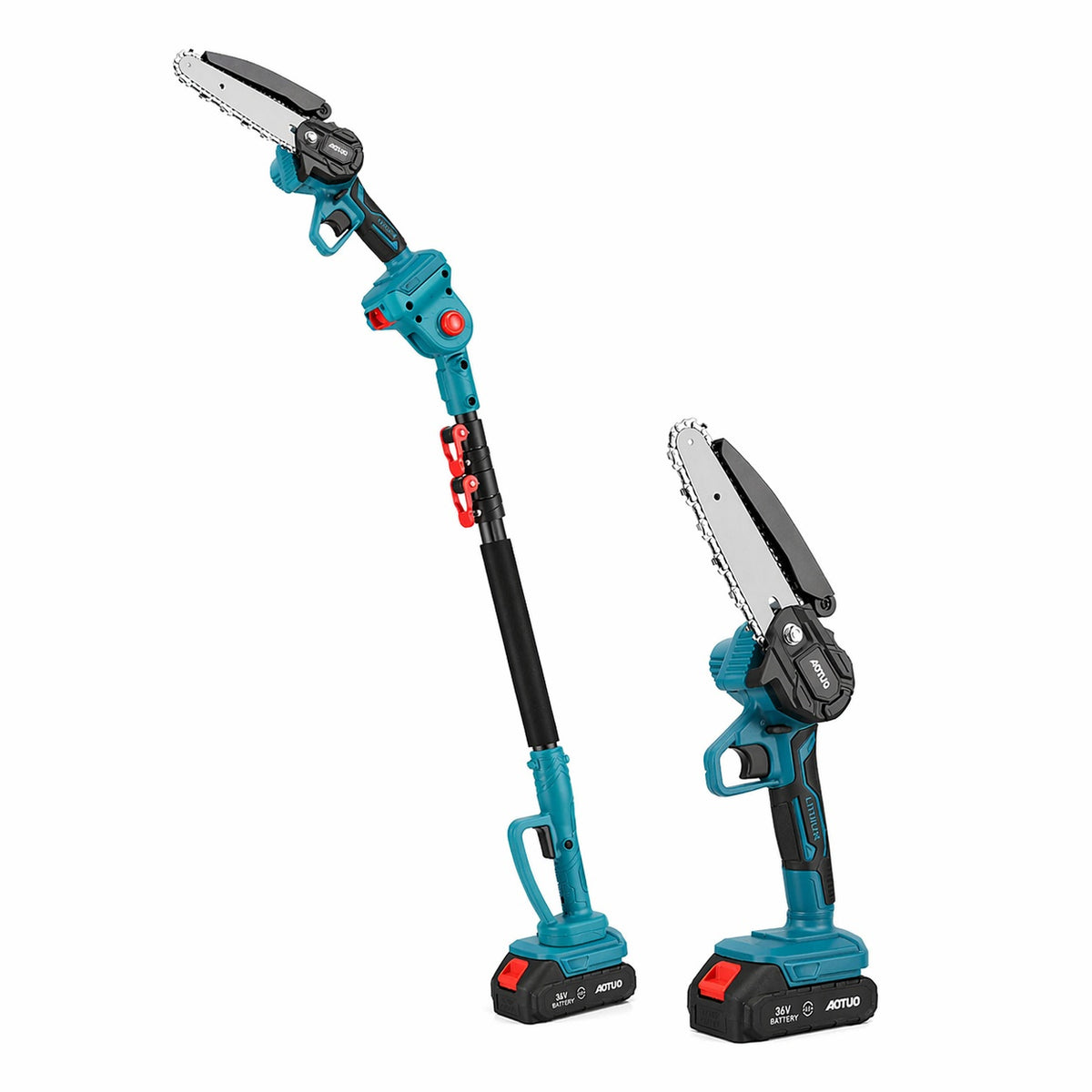 Cordless Pole Chainsaw 6 Inch 1.1–2m Telescopic-6