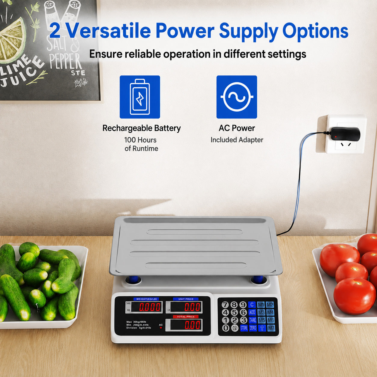 Digital Retail Scale 40kg Price Computing-1