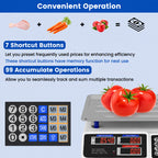 Digital Retail Scale 40kg Price Computing-2