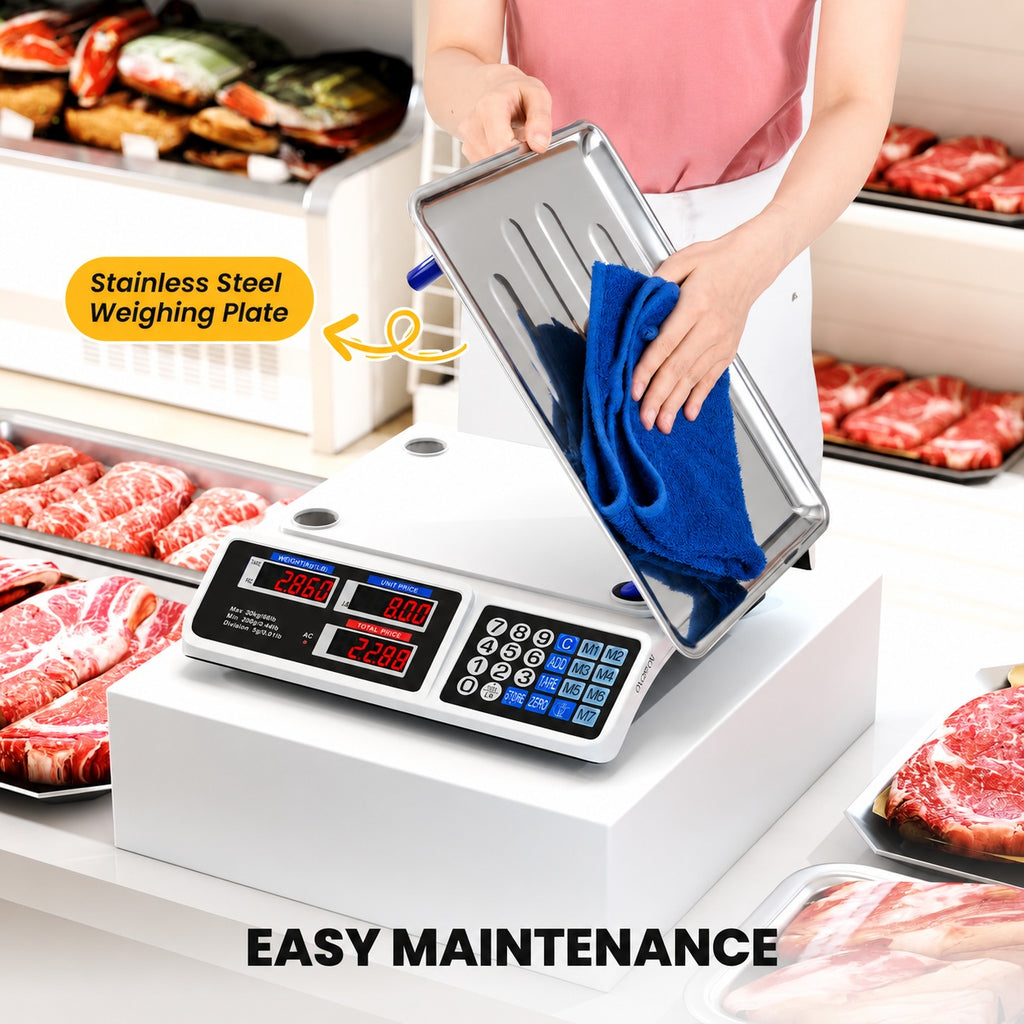 Digital Retail Scale 40kg Price Computing-5
