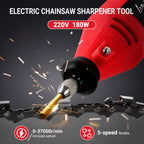 Electric Chainsaw Sharpener Red-3