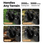 Folding Wagon 300L Black-5