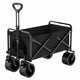 Folding Wagon 300L Black