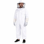 Full Body Beekeeping Suit XL White-1