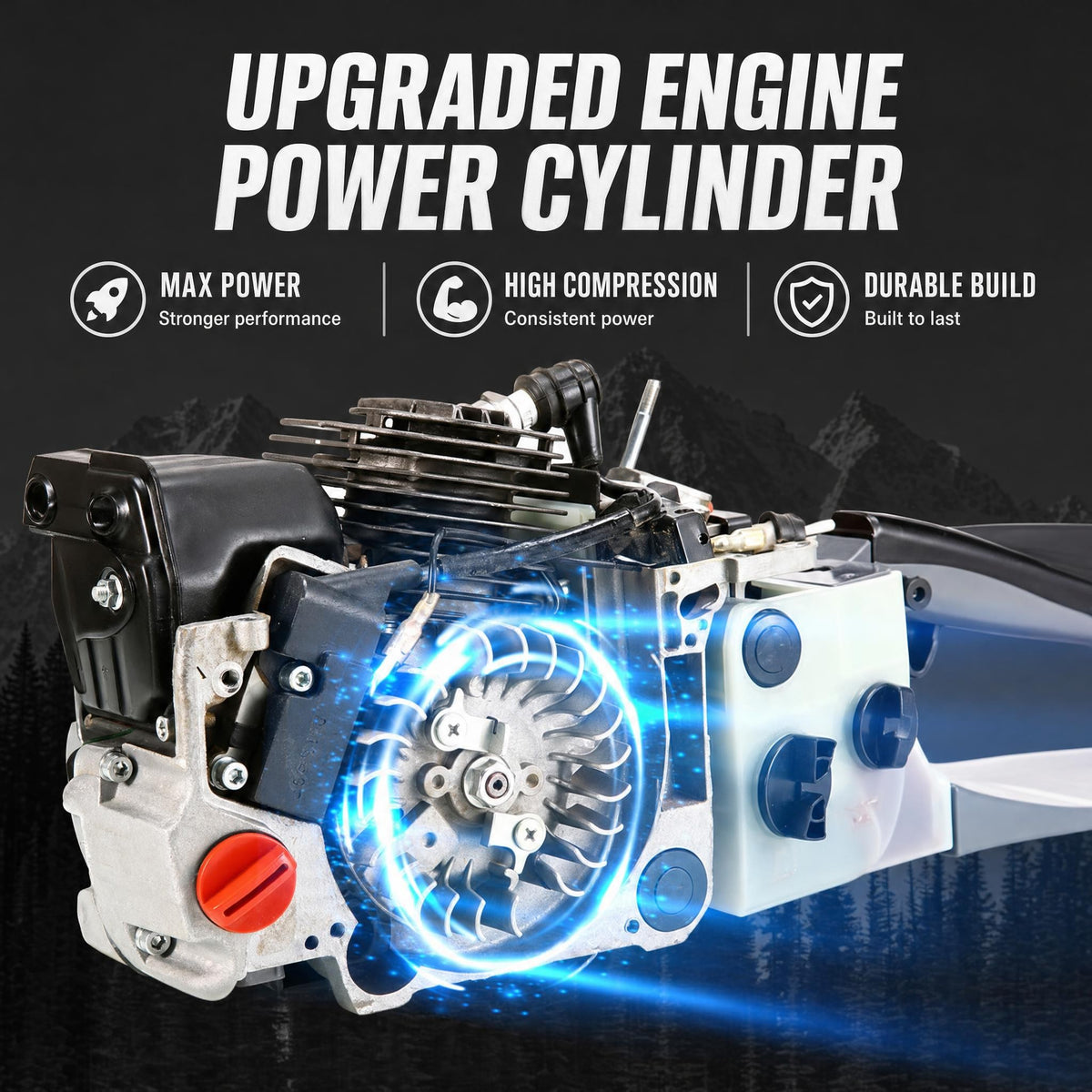 Gasoline Chainsaw 58cc 18"-1