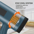 Heat Gun 2000W 300–650°C-2
