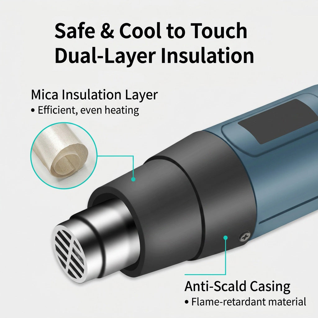 Heat Gun 2000W 300–650°C-3