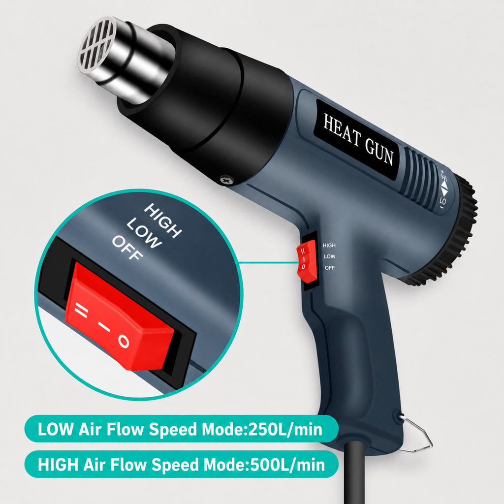 Heat Gun 2000W 300–650°C-6