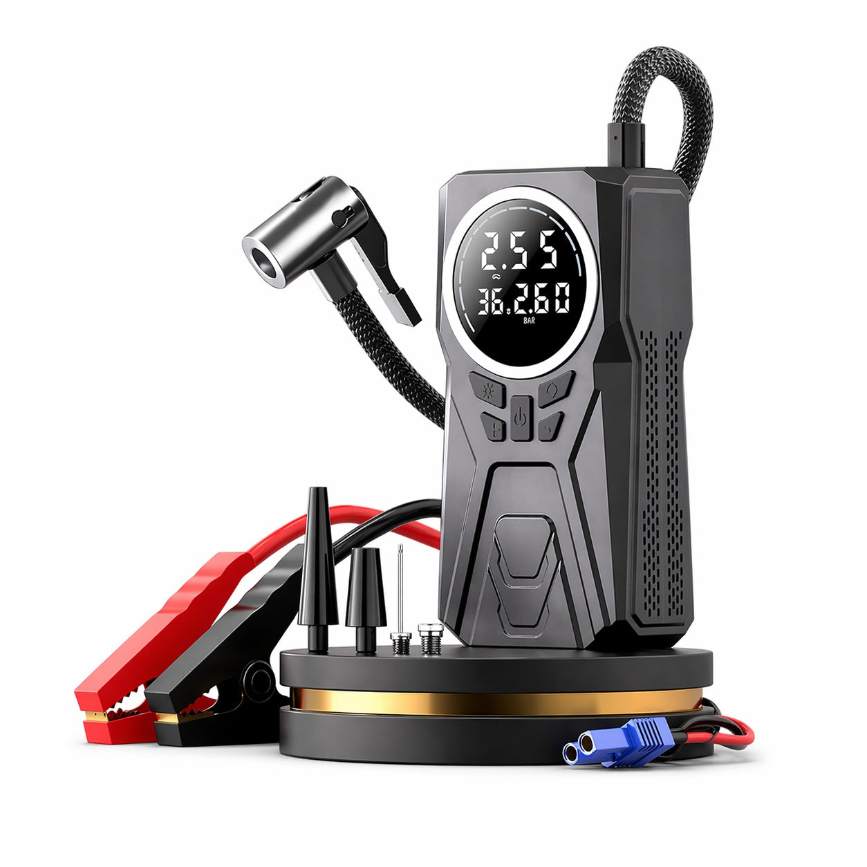 Jump Starter Tyre Inflator 6000mAh-8