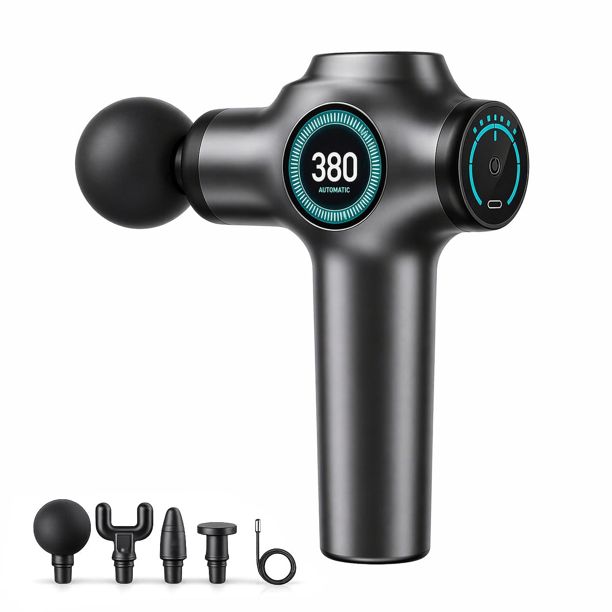 Massage Gun 6 Speed Grey-8