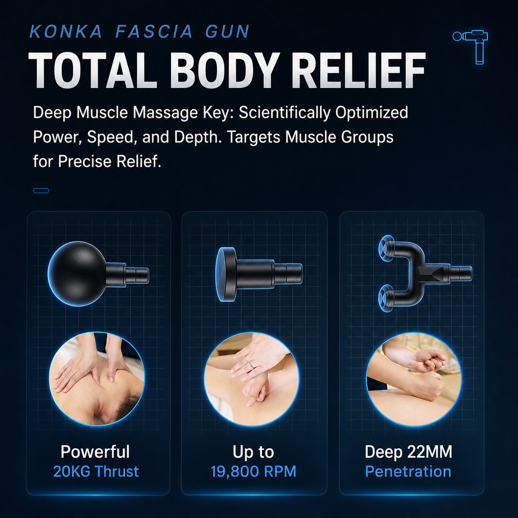 Massage Gun 6 Speed Grey-9