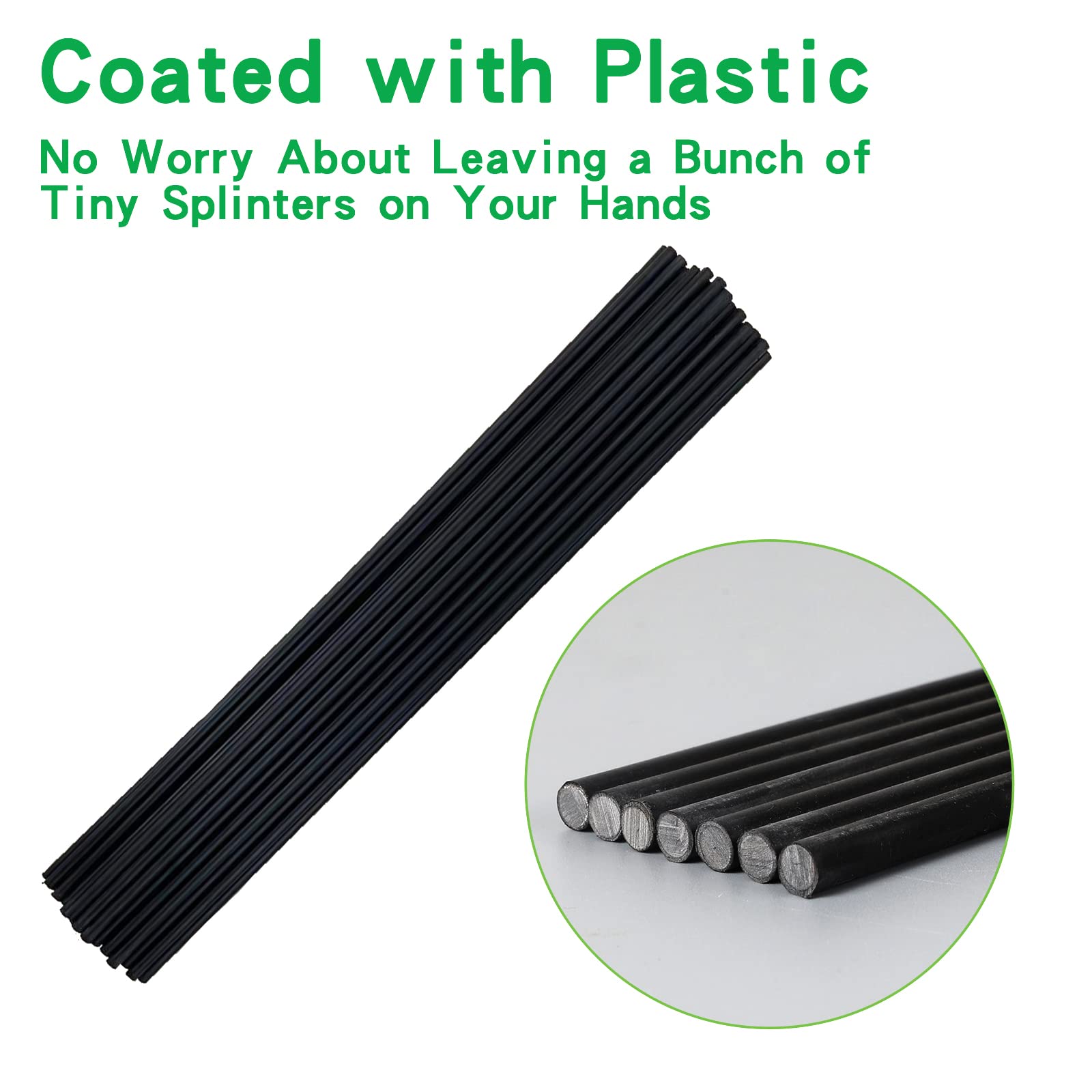Mini Greenhouse Frame – 30 Pack Adjustable Black-7