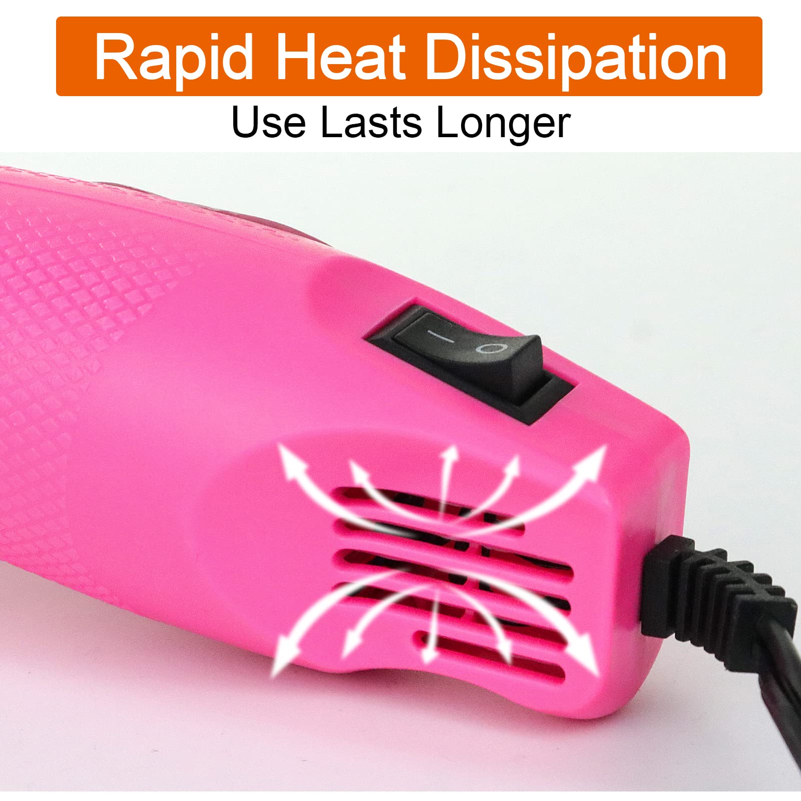 Mini Heat Gun 300W Pink-3