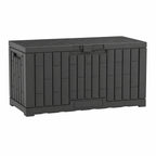 Outdoor Storage Box 275L Waterproof Grey-2