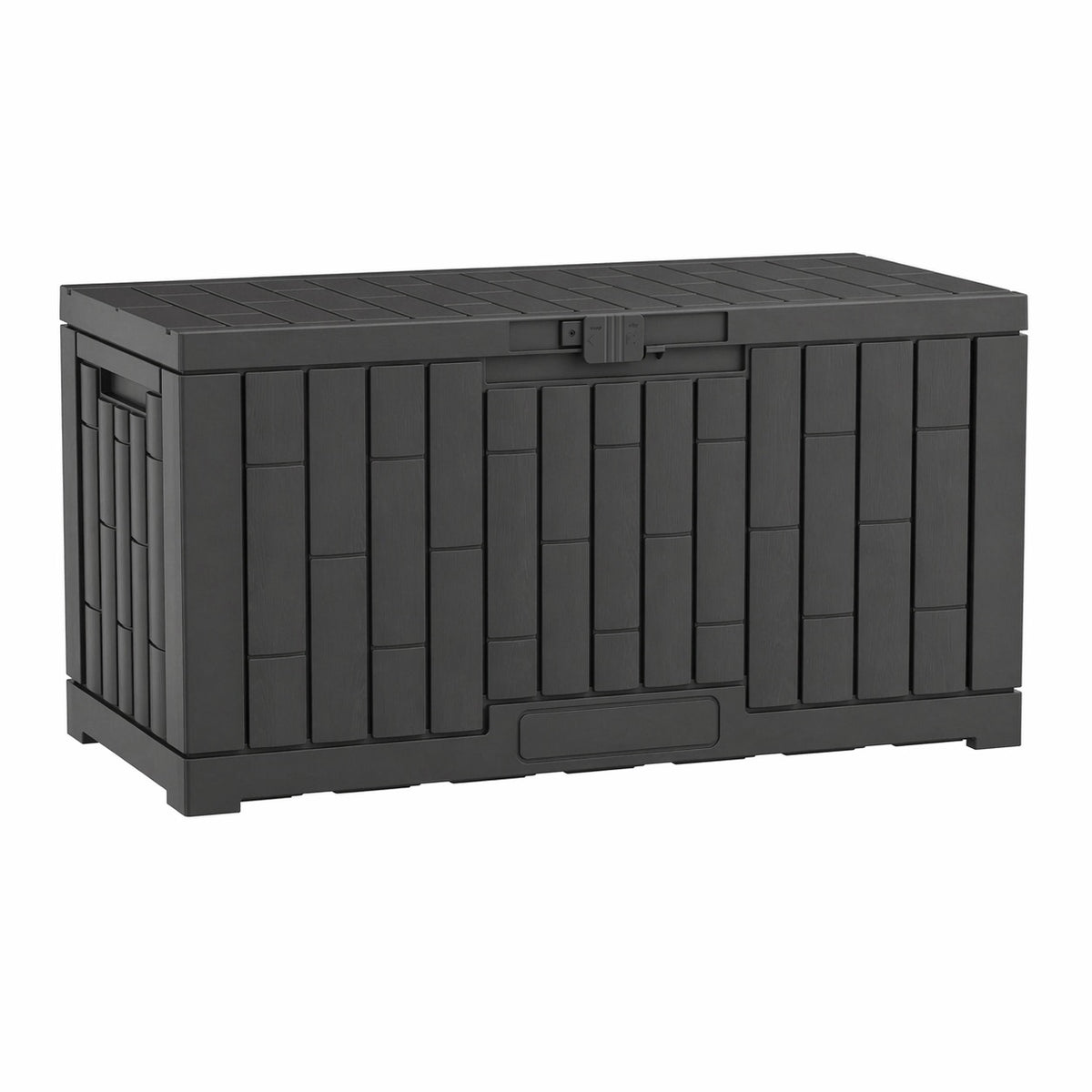 Outdoor Storage Box 275L Waterproof Grey-2