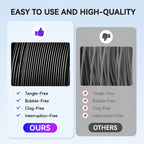 PLA 3D Printer Filament 1.75mm 1kg Black-4