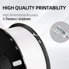 PLA 3D Printer Filament 1.75mm White-5