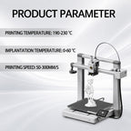 PLA 3D Printer Filament 1.75mm White-6