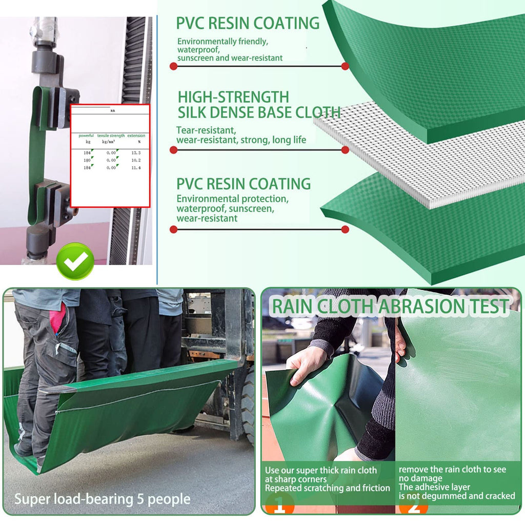 PVC Tarpaulin 3 × 4m 430GSM-3