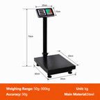 Platform Scale 300kg Price Computing-6