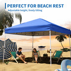 Pop Up Gazebo 3m x 3m Blue-8