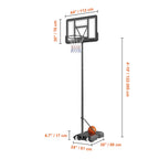 Portable Adjustable Basketball Hoop 1.35–3.05m-7