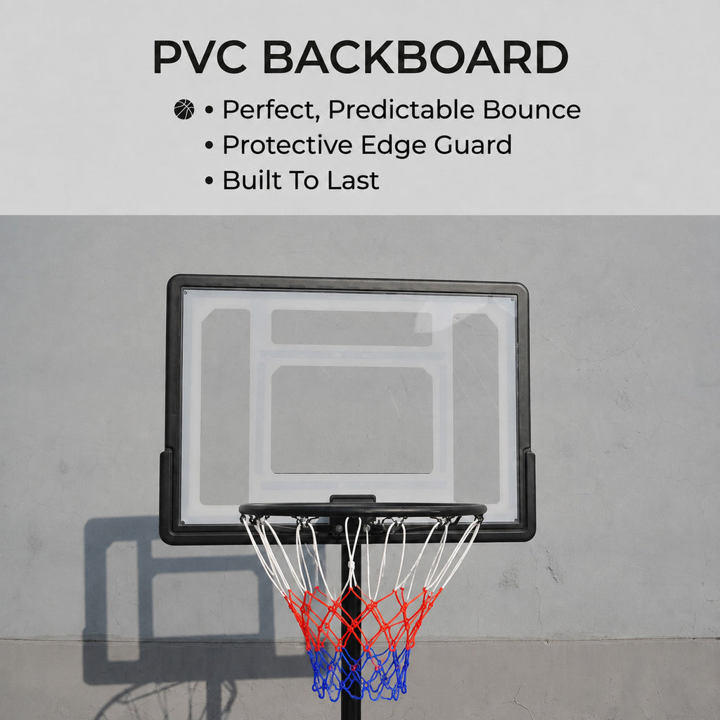 Portable Adjustable Basketball Hoop 1.55–2.10m-2