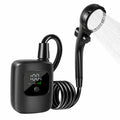 Portable Camping Shower 2400mAh Black-6