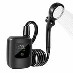 Portable Camping Shower 2400mAh Black-6