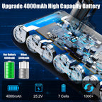 Rechargeable Battery 4000mAh for Dyson V10-4
