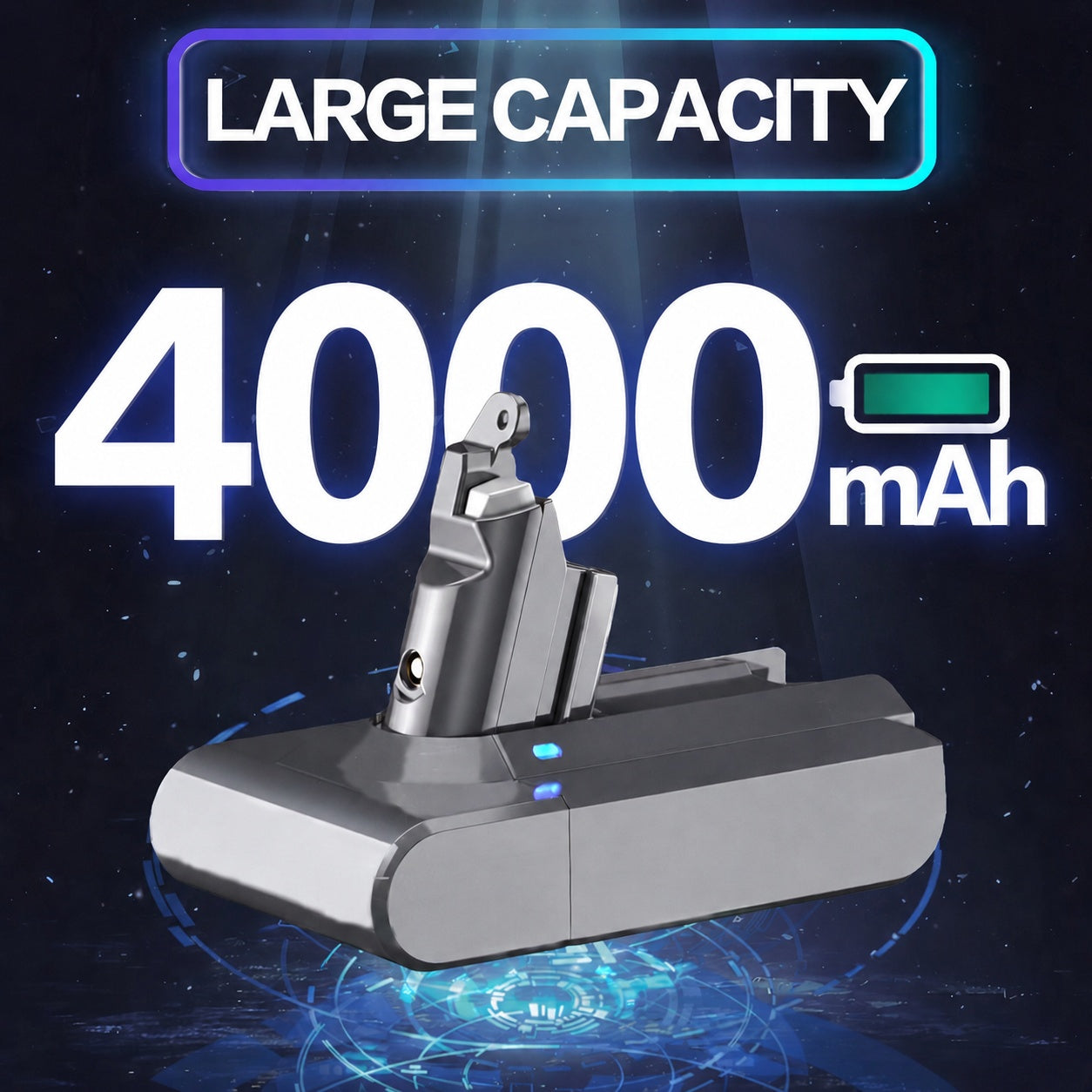Replacement Battery 4000mAh for Dyson V6 Series-5