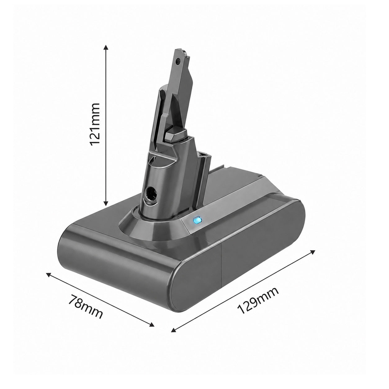 Replacement Battery 4000mAh for Dyson V7-6