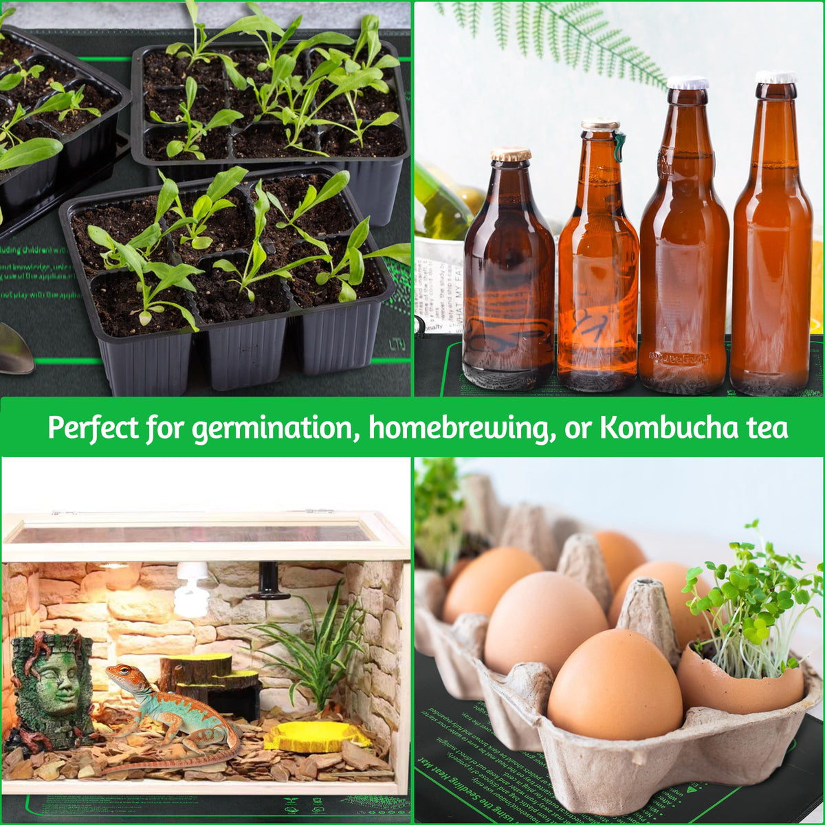 Seedling Heat Mat 25 × 53cm with Timer-9