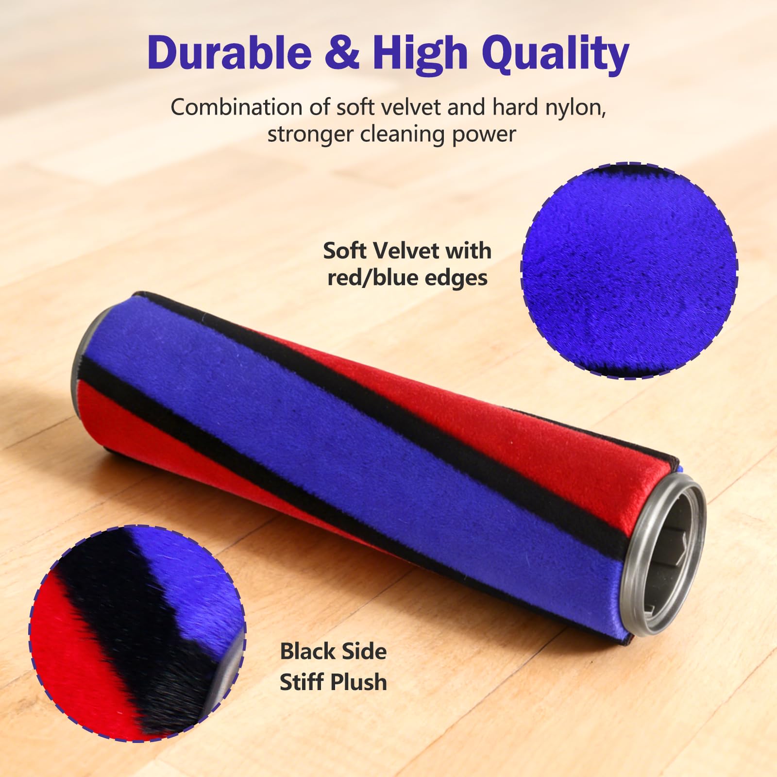 Soft Roller Brush Bar for Dyson V7 V8 V10 V11-4