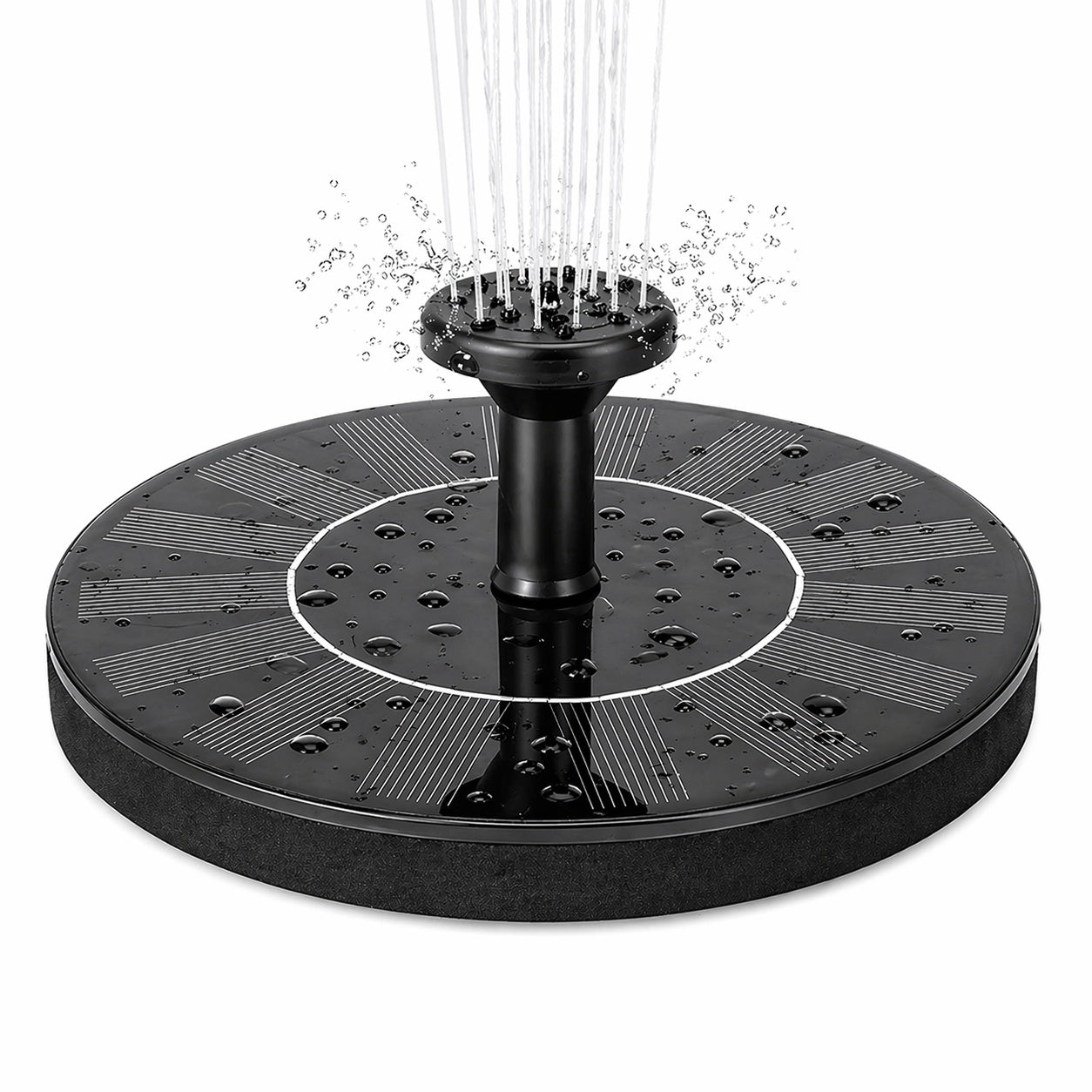 Solar Fountain 18cm-1